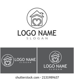 Home Vector icon illustration design template