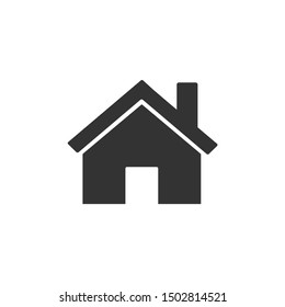 Home vector icon illustraton sign