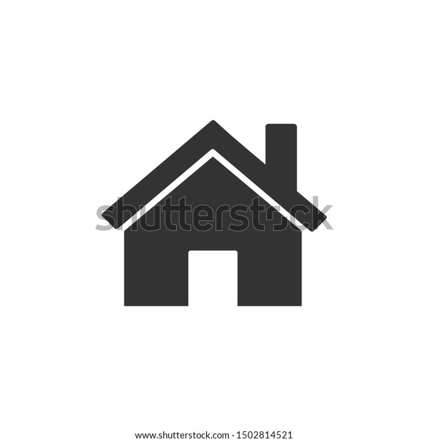 Home Vector Icon Illustraton Sign Stock Vector Royalty Free 1502814521