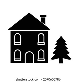 Home vector icon Isolated Vector icon which can easily modify or edit

