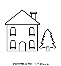 Home vector icon Isolated Vector icon which can easily modify or edit

