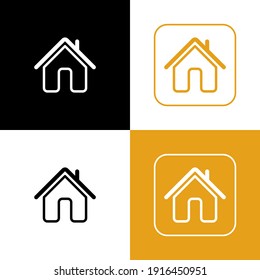 Home vector icon. Line vector illustration.
Vector design for website.
Vector illustration.