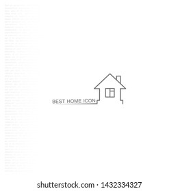 Home Vector icon . Lorem Ipsum Illustration design