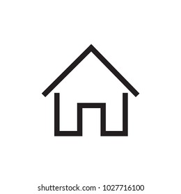 Home vector icon. Modern, simple flat vector illustration for web site or mobile app