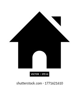 Home vector icon modern and simple flat symbol for web site, mobile,logo, app, UI
