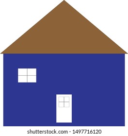 Home vector icon on light white background - Vector