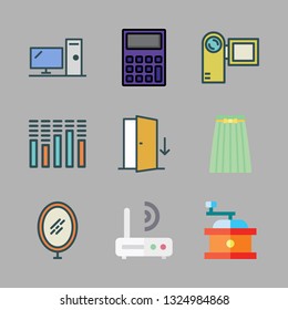 home vector icon set