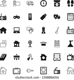 home vector icon set such as: rag, lego, footwear, speed, parcel, temperature, cleanup, safety, shipping, condition, double, time, pump, paper, clock, color, secure, care, data, cuisine, photo, heat