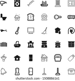 home vector icon set such as: access, desktop, keeping, beauty, homepage, paper, smart, fireplace, photo, secure, project, shine, vacuum, printout, mortgage, pan, graph, outdoor, shirt, projector