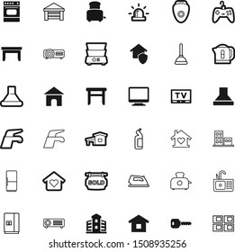 home vector icon set such as: tea, play, plastic, siren, teapot, communication, instrument, housework, alarm, soap, plumber, glowing, car, attention, wood, gaming, console, decoration, game, beacon