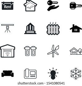home vector icon set such as: holiday, sprinkler, ui, turbine, communication, landscaping, hand, buy, access, auto, close, friendly, season, fire, office, glow, warm, lock, drop, wireless, banner