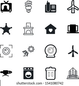 home vector icon set such as: circle, mobile, movie, copy, eye, can, creative, vintage, panel, fireplace, closeup, color, start, bright, clothes, hand, round, button, meeting, open, tool, camera
