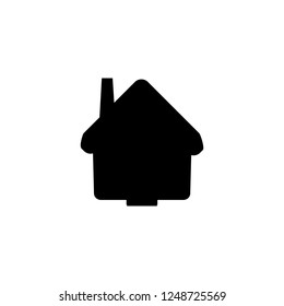 home vector icon. home sign on white background. home icon for web and app