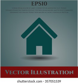 Home vector icon or symbol