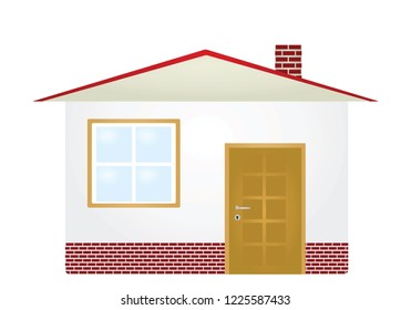 Home. vector illustration