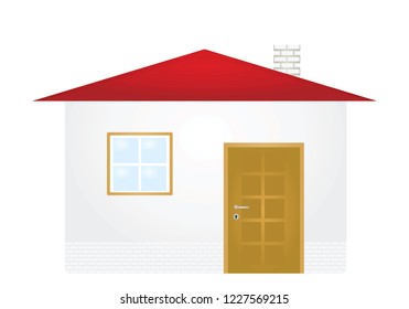 Home. vector illustration