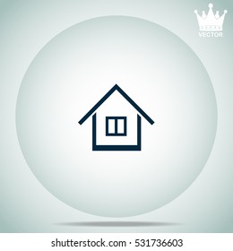 Home  vector illustration.
