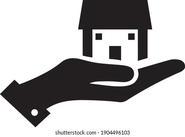 ilustración del vector de casa aislada en un fondo blanco.