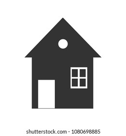 Home vector image to be used in web applications, mobile applications and print media. EPS