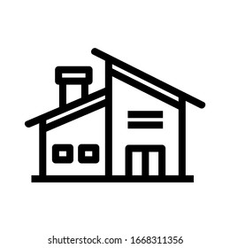 Home vector image to be used in web applications, mobile applications and print media.House icon vector