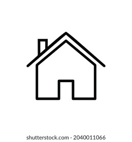 Imagen vectorial residencial que se utilizará en aplicaciones web, aplicaciones móviles y medios de impresión.