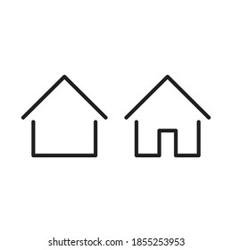 Home vector image. web icon