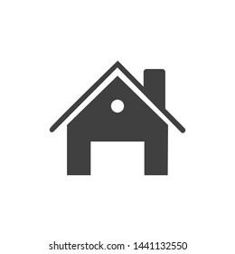 Home Vector Line Icon. House Symbol
