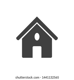 Home Vector Line Icon. House Symbol