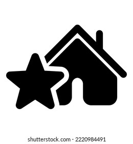 Icono de línea del vector del hogar. Símbolo de ilustración vectorial de la casa. Juegos de iconos vectoriales de las casas. pegatinas de papel. versión raster, archivo vectorial también disponible en la galería