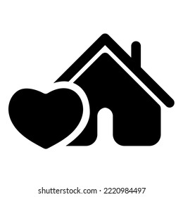 Home Vector Line Icon. House vector illustration symbol. Houses vector web icons set. paper stickers. raster version, vector file also available in gallery