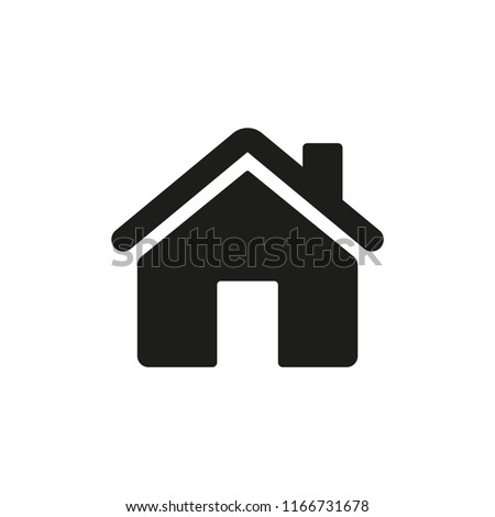 Home Vector Line Icon. House Symbol
