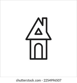 home vector line new icon