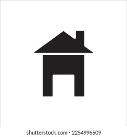 Startseite der Vektorgrafik neues Symbol