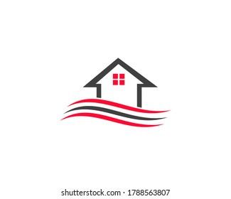 Home vector logo design icon
