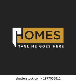 Home vector logo design template idea