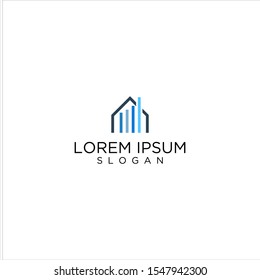 home vector logo graphic modern abstract