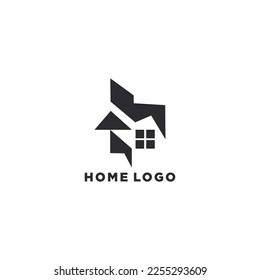 Home vector logo template for real estate