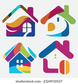 Las plantillas de logotipo de vectores de casa se refieren a una colección de diseños de logotipo listos para ser creados específicamente para empresas u organizaciones relacionadas con la industria doméstica. 