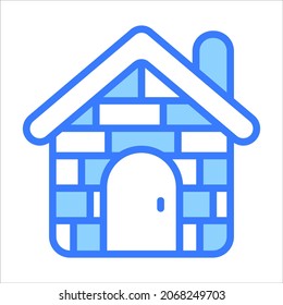 home vector outline icon. Modern thin line symbols. Collection of traditional elements.