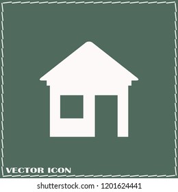 home vector sign icon