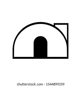 home vector silhouette isolated on white background
