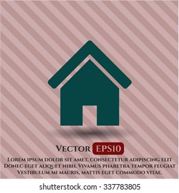 Home vector symbol
