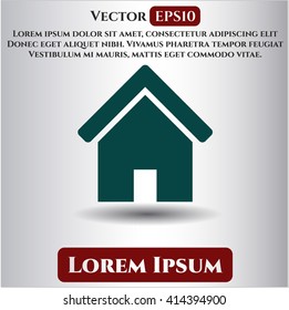 Home vector symbol