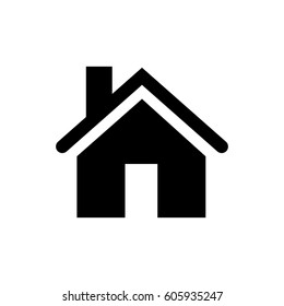 Home vector web icon 