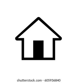 Home vector web icon 