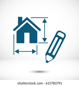 Home vector web icon 