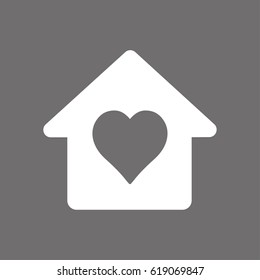 Home vector web icon 