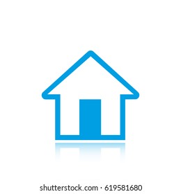Home vector web icon 
