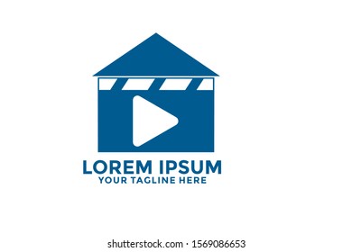 Home Video , Home Cinema Logo template vector