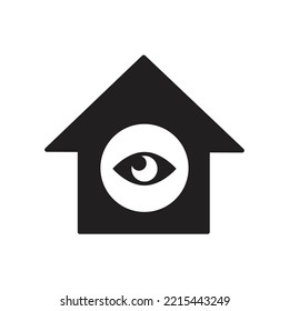 Diseño de iconos de vista residencial. aislado de fondo blanco. ilustración vectorial